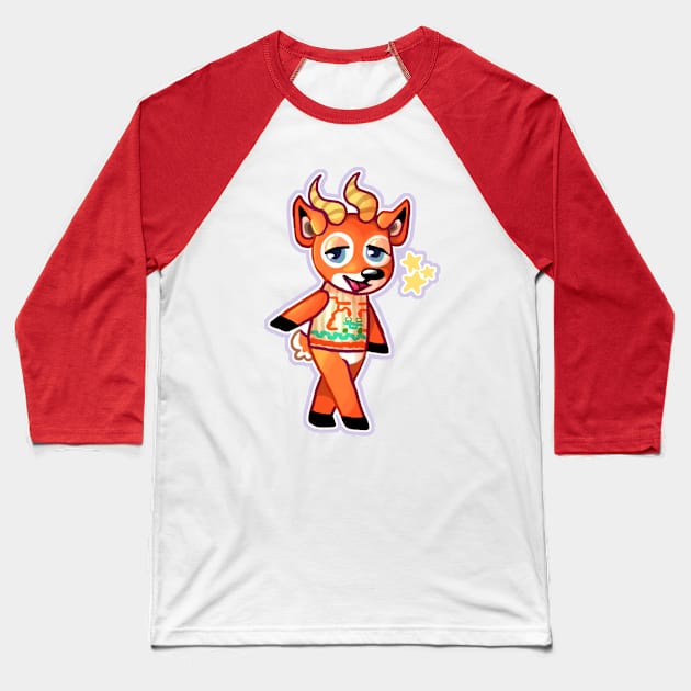 Beau Baseball T-Shirt by mccraken